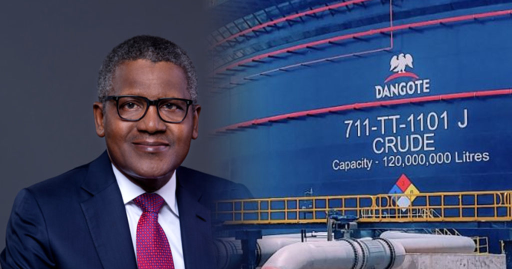 Dangote Refinery in Lagos